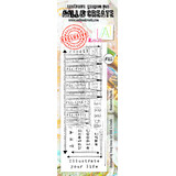AALL and Create Clear Stamp Set Border Numbered Pencils (AALL-TP-165)*