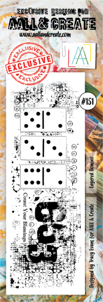 AALL and Create Clear Stamp Set Border Layered Domino (AALL-TP-151) AALL and Create Clear Stamp Set Border Layered Domino (AALL-TP-151)
