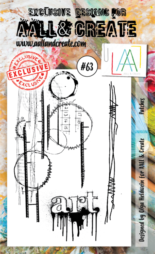 AALL and Create Clear Stamp Set A6 Patches (AALL-TP-063) AALL and Create Clear Stamp Set A6 Patches (AALL-TP-063)