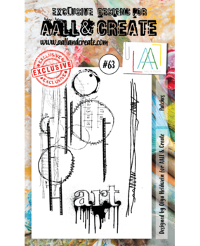 AALL and Create Clear Stamp Set A6 Patches (AALL-TP-063)* AALL and Create Clear Stamp Set A6 Patches (AALL-TP-063)*