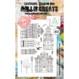 AALL and Create Clear Stamp Set A6 Houses (AALL-TP-052)