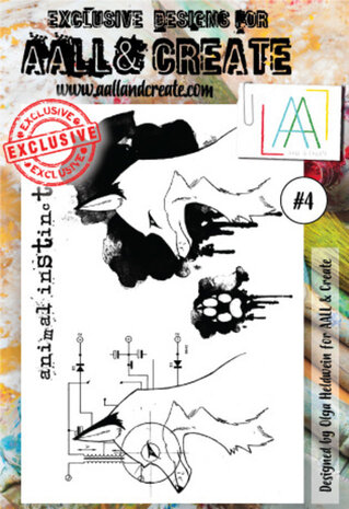 AALL and Create Clear Stamp Set A6 Animal Instinct (AALL-TP-004) AALL and Create Clear Stamp Set A6 Animal Instinct (AALL-TP-004)