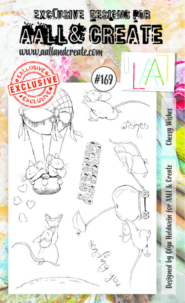 AALL and Create Clear Stamp Set A6 Cheesy Wishes (AALL-TP-169) AALL and Create Clear Stamp Set A6 Cheesy Wishes (AALL-TP-169)