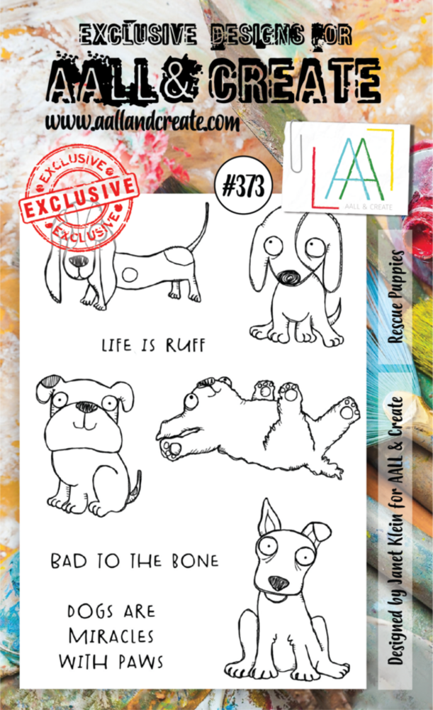 AALL and Create Clear Stamp Set A6 Rescue Puppies (AALL-TP-373) AALL and Create Clear Stamp Set A6 Rescue Puppies (AALL-TP-373)