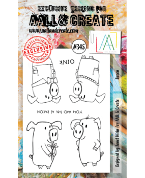 AALL and Create Clear Stamp Set A6 Bacon (AALL-TP-345) AALL and Create Clear Stamp Set A6 Bacon (AALL-TP-345)