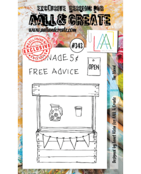 AALL and Create Clear Stamp Set A6 The Stand (AALL-TP-343)* AALL and Create Clear Stamp Set A6 The Stand (AALL-TP-343)*