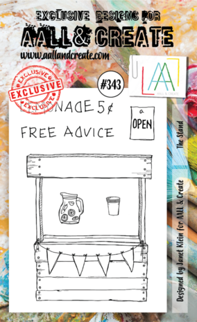AALL and Create Clear Stamp Set A6 The Stand (AALL-TP-343) AALL and Create Clear Stamp Set A6 The Stand (AALL-TP-343)