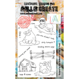 AALL and Create Clear Stamp Set A6 Dirty Games (AALL-TP-287)*