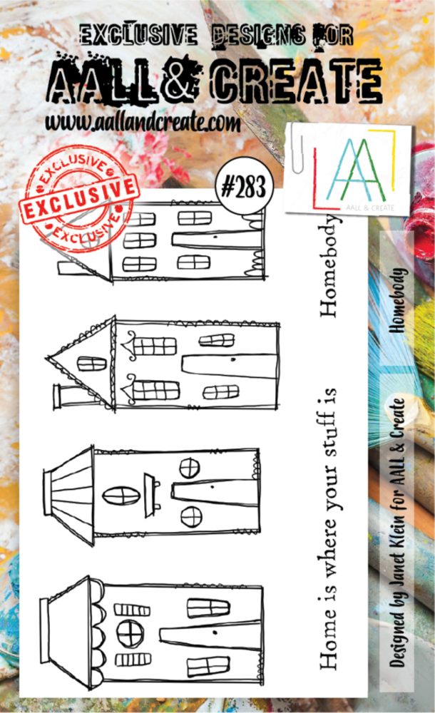 AALL and Create Clear Stamp Set A6 Homebody (AALL-TP-283) AALL and Create Clear Stamp Set A6 Homebody (AALL-TP-283)