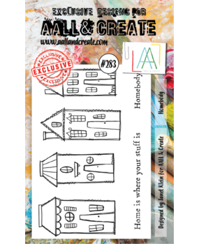 AALL and Create Clear Stamp Set A6 Homebody (AALL-TP-283)* AALL and Create Clear Stamp Set A6 Homebody (AALL-TP-283)*