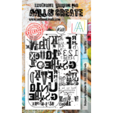 AALL and Create Clear Stamp Set A6 Reverse ABCs (AALL-TP-569)*