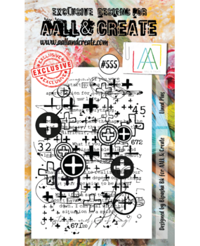 AALL and Create Clear Stamp Set A6 Lined Plus (AALL-TP-555)* AALL and Create Clear Stamp Set A6 Lined Plus (AALL-TP-555)*