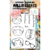 AALL and Create Clear Stamp Set A6 The Boys (AALL-TP-527)