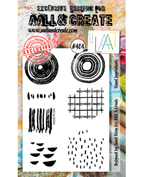 AALL and Create Clear Stamp Set A6 Visual Ingredients (AALL-TP-404)* AALL and Create Clear Stamp Set A6 Visual Ingredients (AALL-TP-404)*