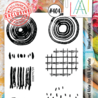 AALL and Create Clear Stamp Set A6 Visual Ingredients (AALL-TP-404) AALL and Create Clear Stamp Set A6 Visual Ingredients (AALL-TP-404)