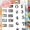 AALL and Create Clear Stamp Set A7 Date It (AALL-TP-107) AALL and Create Clear Stamp Set A7 Date It (AALL-TP-107)
