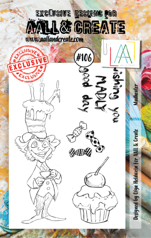 AALL and Create Clear Stamp Set A7 Mad Heater (AALL-TP-106) AALL and Create Clear Stamp Set A7 Mad Heater (AALL-TP-106)