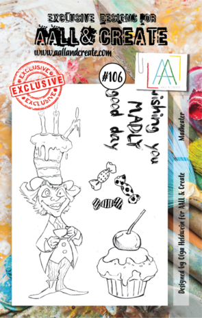 AALL and Create Clear Stamp Set A7 Mad Heater (AALL-TP-106) AALL and Create Clear Stamp Set A7 Mad Heater (AALL-TP-106)