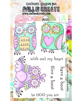 AALL and Create Clear Stamp Set A6 Have A Hoot (AALL-TP-658)