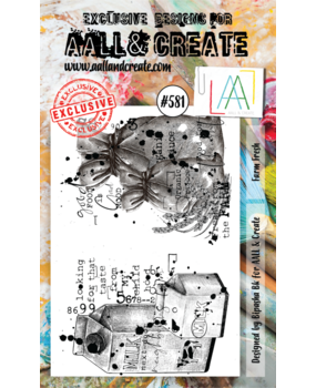 AALL and Create Clear Stamp Set A6 Farm Fresh (AALL-TP-581)*