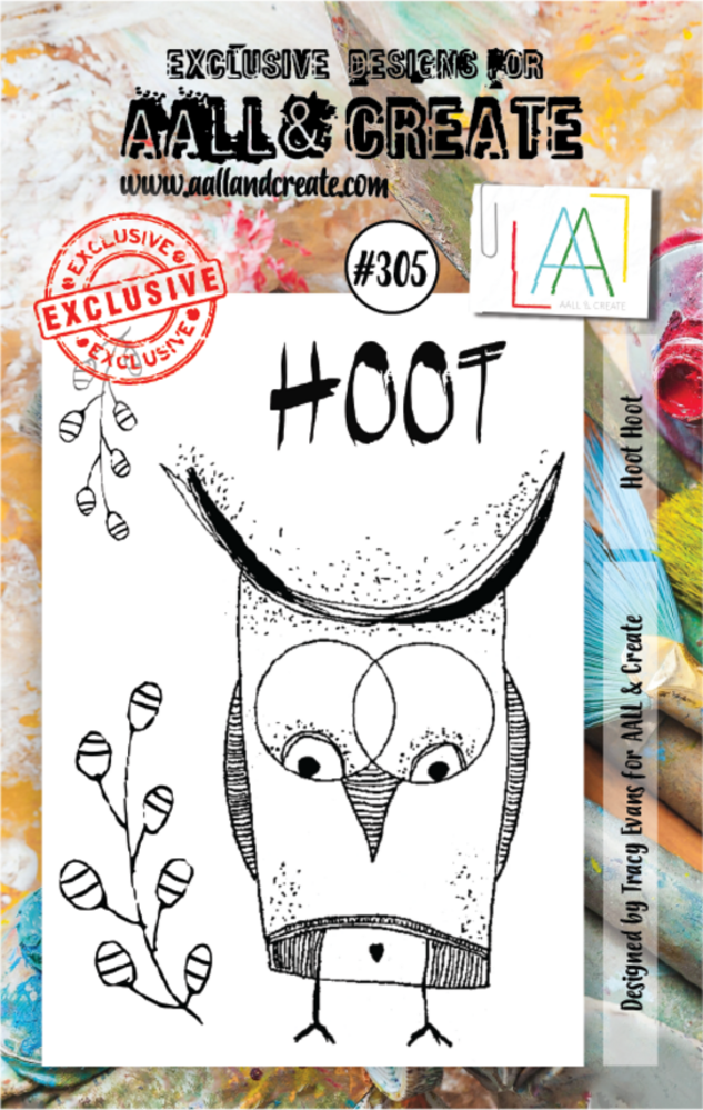 AALL and Create Clear Stamp Set A7 Hoot Hoot (AALL-TP-305) AALL and Create Clear Stamp Set A7 Hoot Hoot (AALL-TP-305)