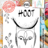 AALL and Create Clear Stamp Set A7 Hoot Hoot (AALL-TP-305) AALL and Create Clear Stamp Set A7 Hoot Hoot (AALL-TP-305)