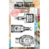 AALL and Create Clear Stamp Set A7 Apothecary Bottles (AALL-TP-431)