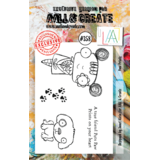 AALL and Create Clear Stamp Set A7 Paw Prints (AALL-TP-358)