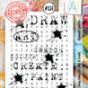 AALL and Create Clear Stamp Set A7 Alphabet Splatter (AALL-TP-351) AALL and Create Clear Stamp Set A7 Alphabet Splatter (AALL-TP-351)