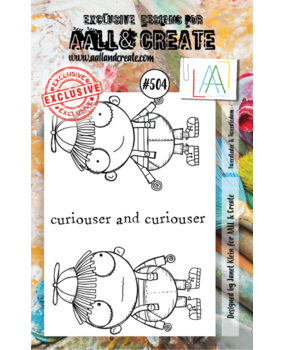 AALL and Create Clear Stamp Set A7 Tweedledee & Tweeddledum (AALL-TP-504)