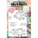 AALL and Create Clear Stamp Set A7 Tin Man & Monkey (AALL-TP-503)