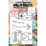 AALL and Create Clear Stamp Set A7 All Heart (AALL-TP-493)*