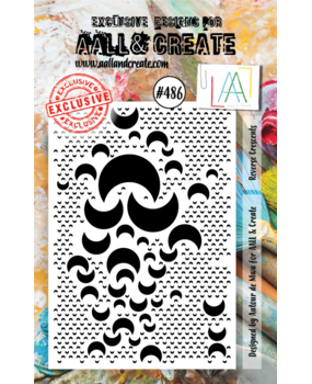 AALL and Create Clear Stamp Set A7 Reverse Crescents (AALL-TP-486)*