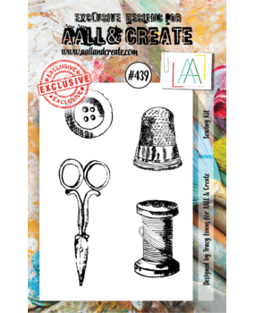 AALL and Create Clear Stamp Set A7 Sewing Kit (AALL-TP-439)