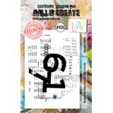 AALL and Create Clear Stamp Set A7 Ephemera Digits (AALL-TP-438)*