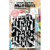 AALL and Create Clear Stamp Set A7 Inky Numbers (AALL-TP-433)