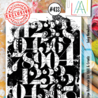 AALL and Create Clear Stamp Set A7 Inky Numbers (AALL-TP-433) AALL and Create Clear Stamp Set A7 Inky Numbers (AALL-TP-433)