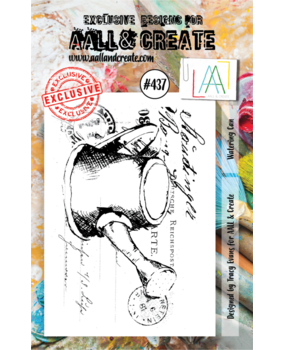 AALL and Create Clear Stamp Set A7 Watering Can (AALL-TP-437)*