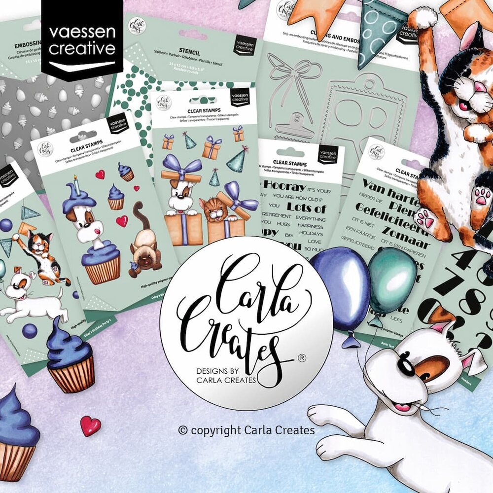 Vaessen Creative Clear Stamps Basic Text EN (CAR0202) Vaessen Creative Clear Stamps Basic Text EN (CAR0202)