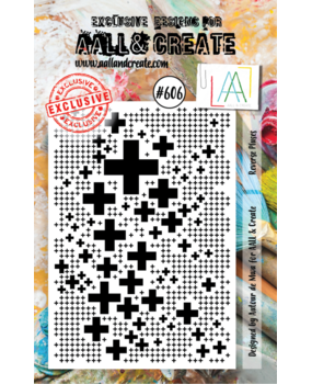 AALL and Create Clear Stamp Set A7 Reverse Pluses (AALL-TP-606) AALL and Create Clear Stamp Set A7 Reverse Pluses (AALL-TP-606)