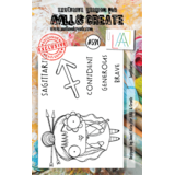 AALL and Create Clear Stamp Set A7 Sagittarius (AALL-TP-591)