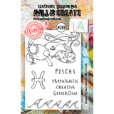 AALL and Create Clear Stamp Set A7 Pisces (AALL-TP-589)