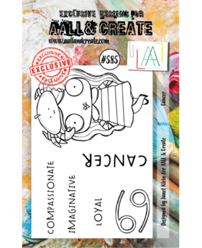 AALL and Create Clear Stamp Set A7 Cancer (AALL-TP-585)