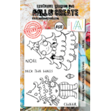 AALL and Create Clear Stamp Set A7 Tree Kids (AALL-TP-610)