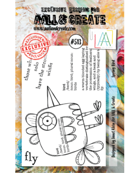 AALL and Create Clear Stamp Set A7 Spring Bird (AALL-TP-513)*