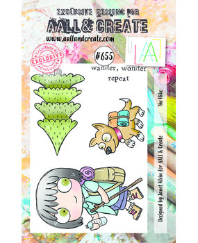 AALL and Create Clear Stamp Set A7 The Hike (AALL-TP-655) AALL and Create Clear Stamp Set A7 The Hike (AALL-TP-655)