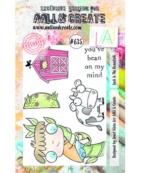 AALL and Create Clear Stamp Set A7 Jack & The Beanstalk (AALL-TP-635) AALL and Create Clear Stamp Set A7 Jack & The Beanstalk (AALL-TP-635)