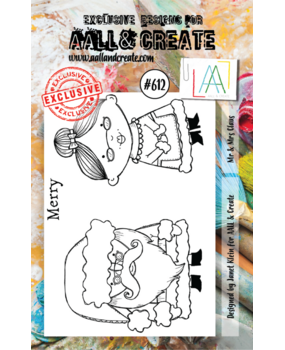AALL and Create Clear Stamp Set A7 Mr & Mrs Claus (AALL-TP-612) AALL and Create Clear Stamp Set A7 Mr & Mrs Claus (AALL-TP-612)