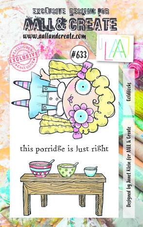 AALL and Create Clear Stamp Set A7 Goldilocks (AALL-TP-633) AALL and Create Clear Stamp Set A7 Goldilocks (AALL-TP-633)