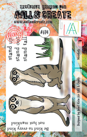 AALL and Create Clear Stamp Set A7 Meerkats (AALL-TP-694) AALL and Create Clear Stamp Set A7 Meerkats (AALL-TP-694)
